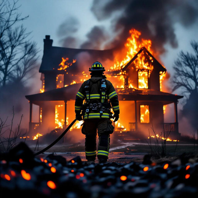 Firefighter Images - AI Generated gallery