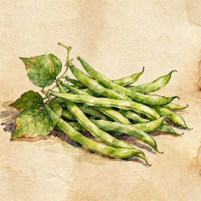 Green Beans Drawings gallery
