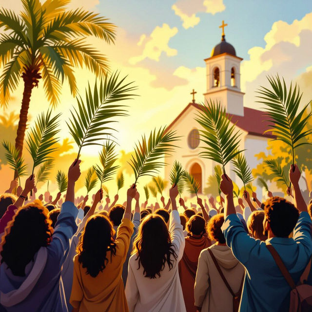 Blessed Happy Palm Sunday Images gallery