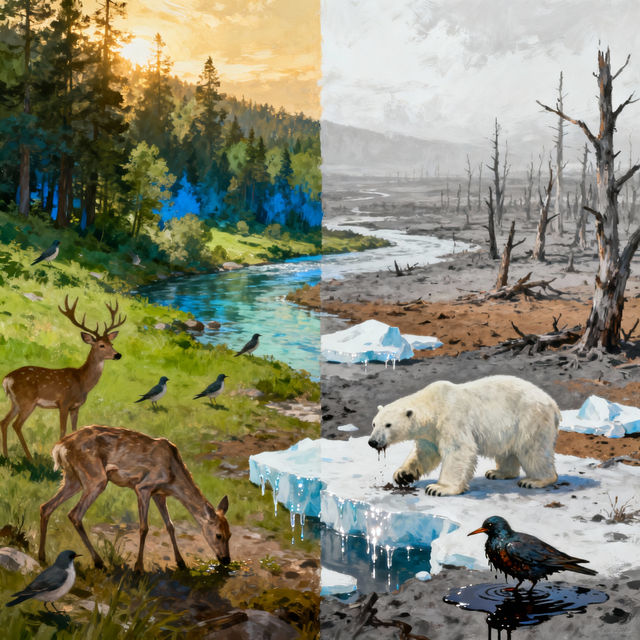 Climate Change Drawings - Visualizing Our World gallery