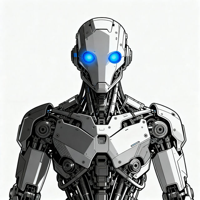 Cool Robot Drawings - Made With AI gallery