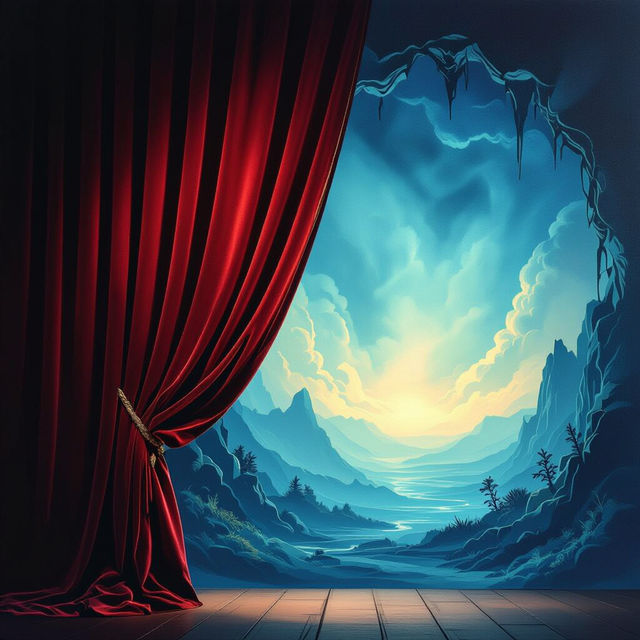 Curtain Drawing Art gallery