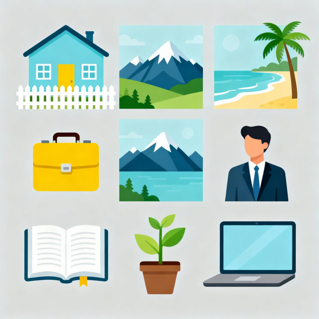 Vision Board Clip Art - Made With AI gallery