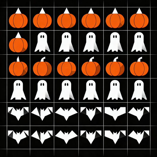 Halloween Cartesian Art Grid gallery