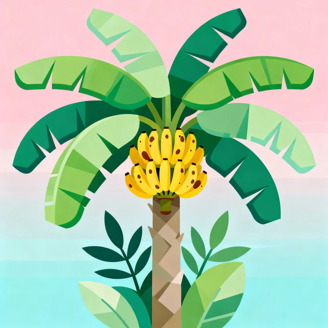 Banana Tree Drawings - AI Generated gallery