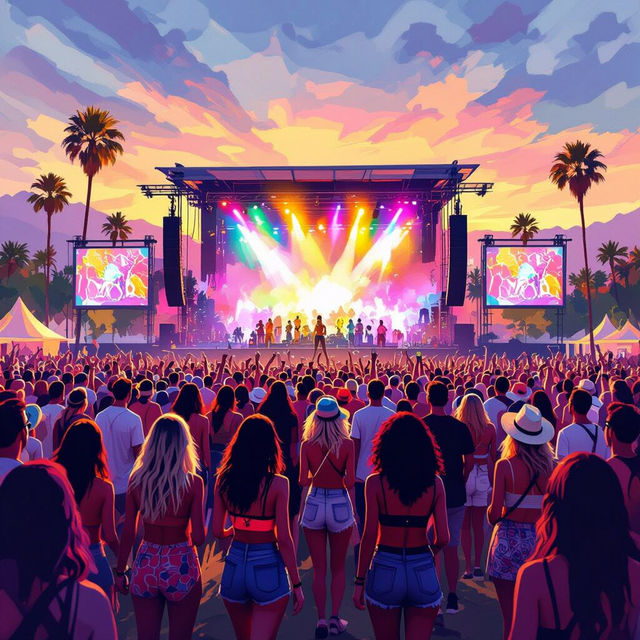 Coachella Pictures - AI Generated gallery