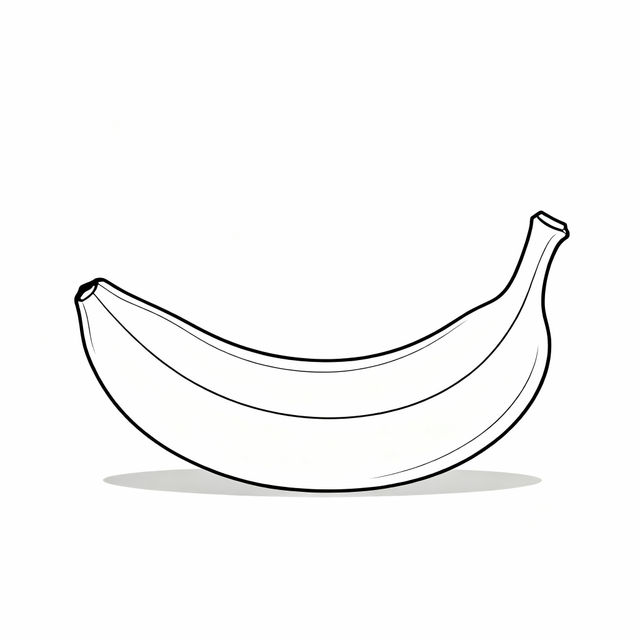 Simple Banana Drawings - Made With AI gallery