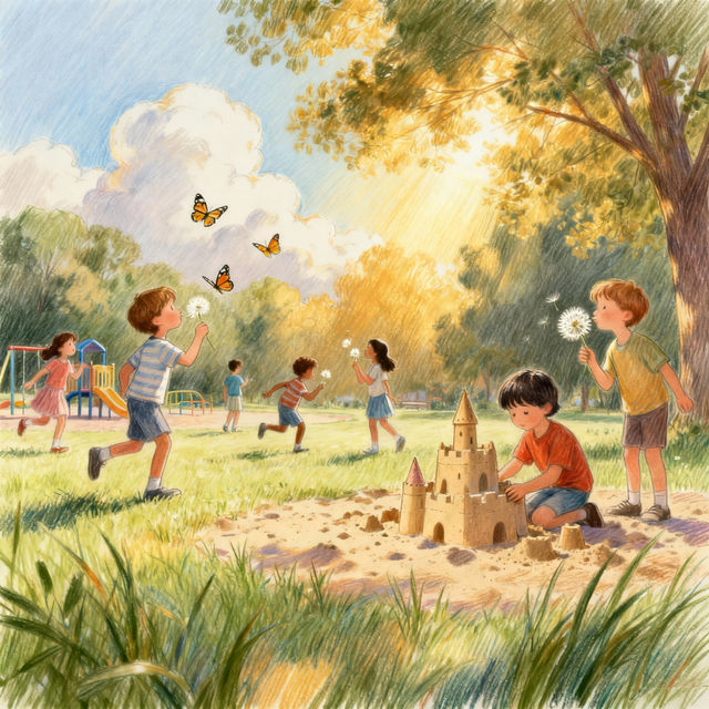 Drawing Of Kids - Made With AI gallery