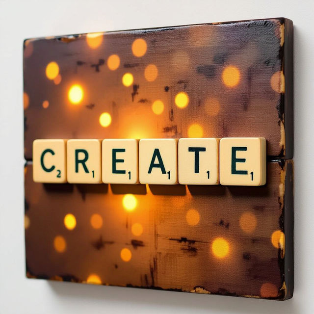 Scrabble Wall Art gallery