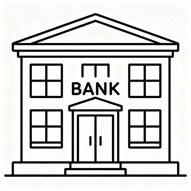Easy Bank Drawings gallery