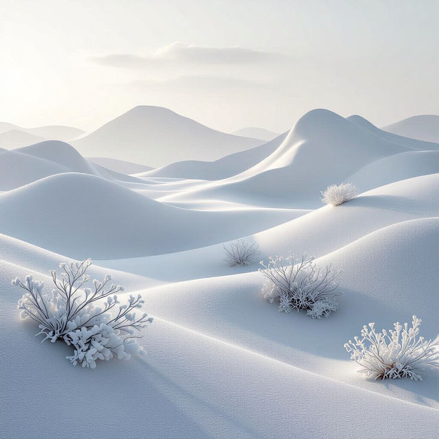 White Images - AI Generated Art gallery