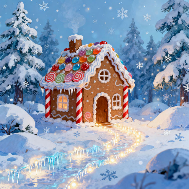 Gingerbread House Drawings gallery