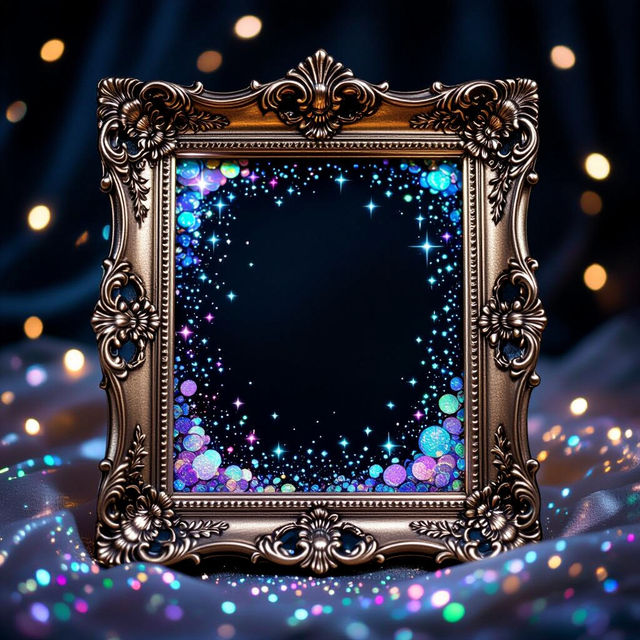 Glitter Pictures In Frames - AI Generated Art gallery