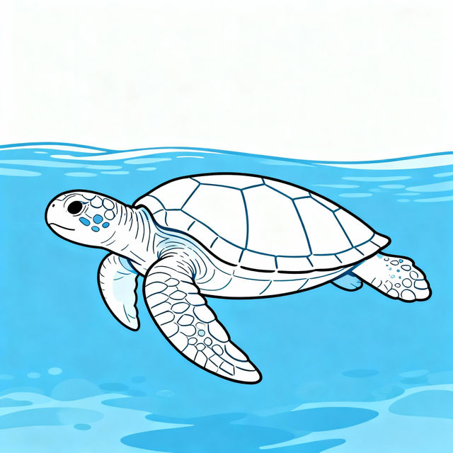 Easy Sea Turtle Drawings gallery