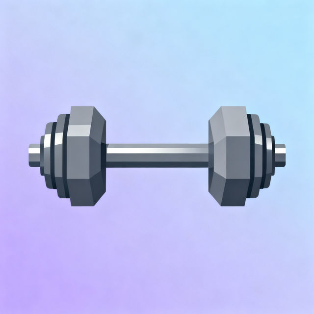 Dumbbell Drawings - AI Generated gallery