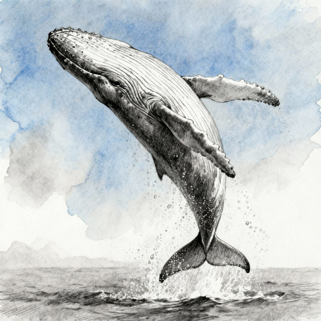 Whale Sketches - AI Generated Art gallery