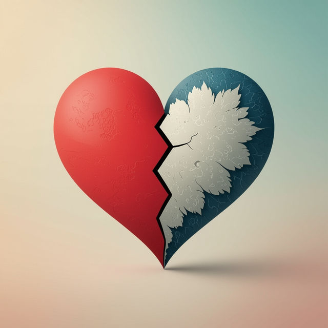 Half Heart Wallpapers - AI Generated gallery