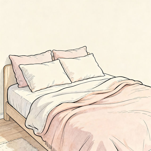 Easy Bed Drawing with AI gallery