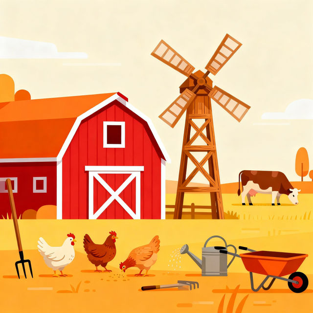 Farm Clip Art - Beautiful Designs gallery