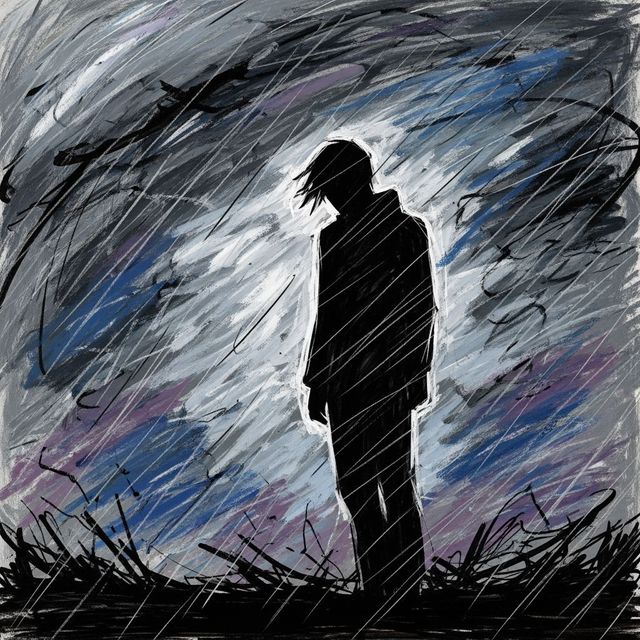 Explore AI-Generated Depression Drawing Art gallery