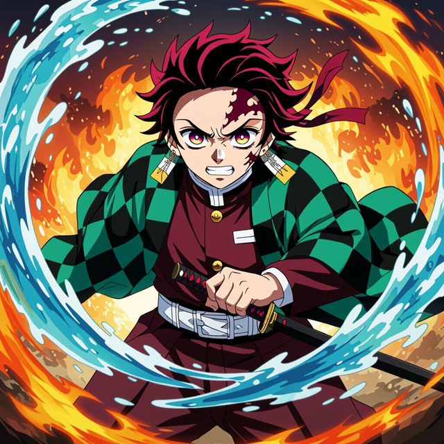 Tanjiro Wallpapers - AI Generated gallery