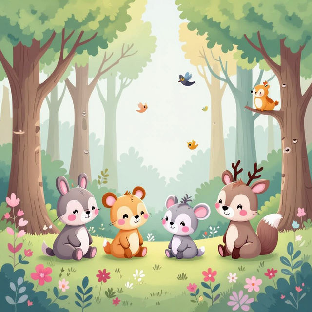 Nursery Wallpaper - Made With AI gallery