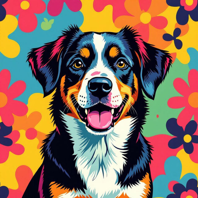 Dog Pop Art gallery