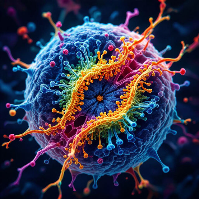 Cytoskeleton Images - Generated by AI gallery