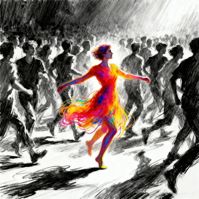 Individualism Drawing - Made With AI gallery