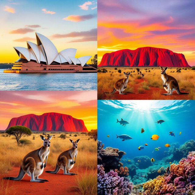 Pictures of Australia - AI Generated gallery