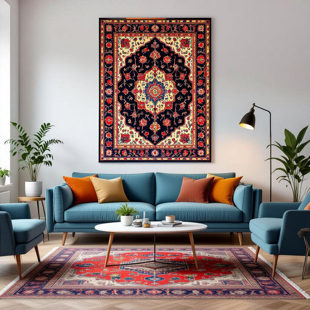 Rug Wall Art - Made With AI gallery