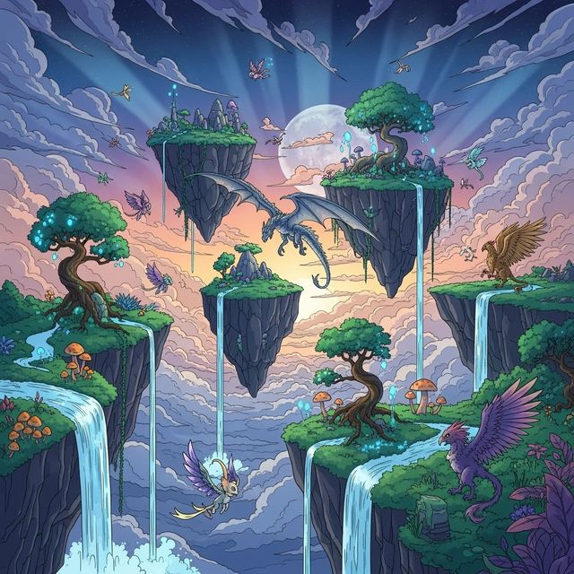 Explore Stunning 2D Art Created with AI gallery