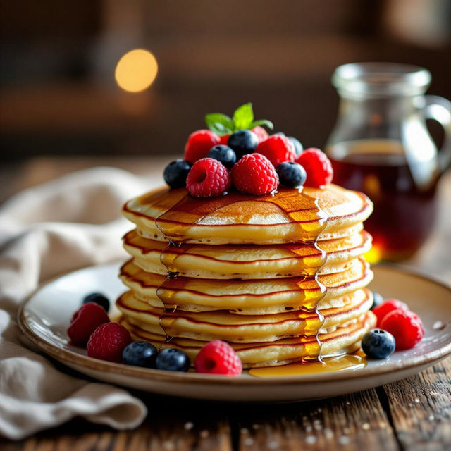 Pancakes Images - Made With AI gallery
