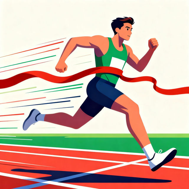 Track and Field Drawings - AI Generated Art gallery
