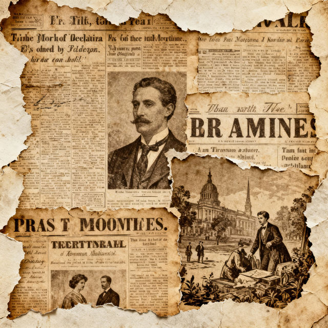 Newspaper Clip Art - Made With AI gallery