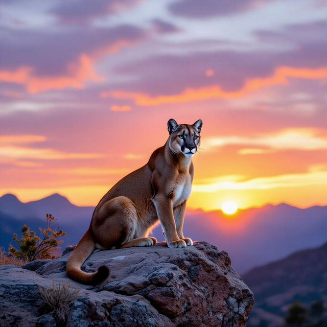 Mountain Lion Images - AI Generated gallery
