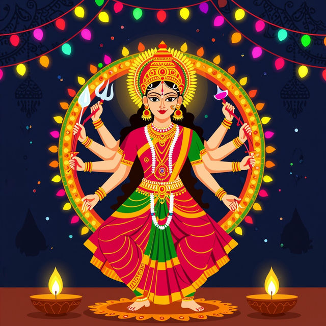 Navratri Wishes Images gallery