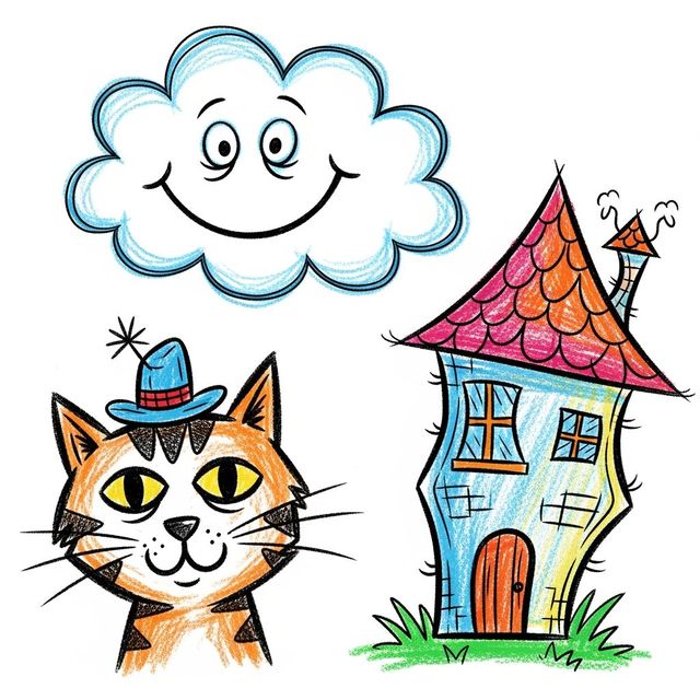 Explore Goofy Drawings Created with AI gallery