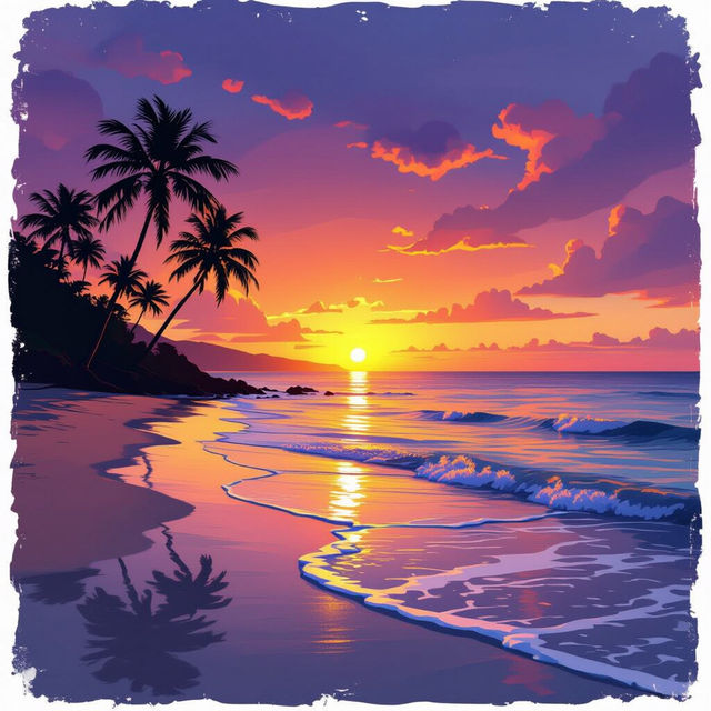 Coastal Wallpapers - AI Generated gallery