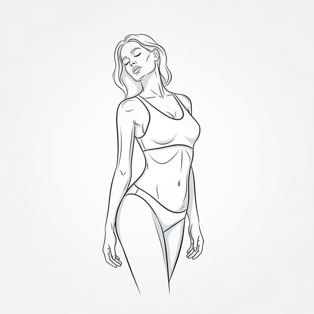 Explore AI-Generated Female Anatomy Drawings gallery