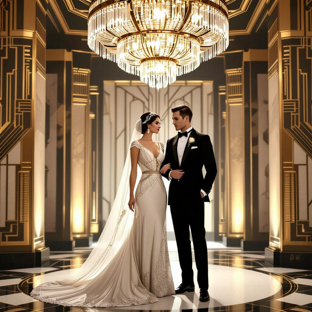 Art Deco Wedding Art gallery