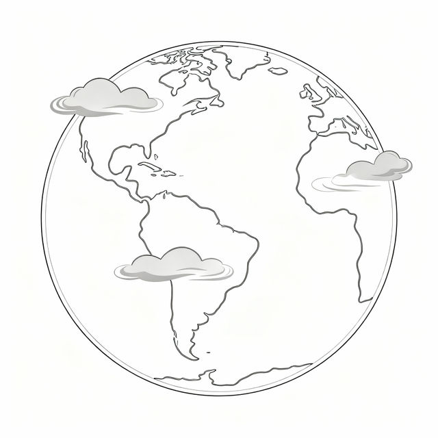 Easy Earth Drawings - Made With AI gallery