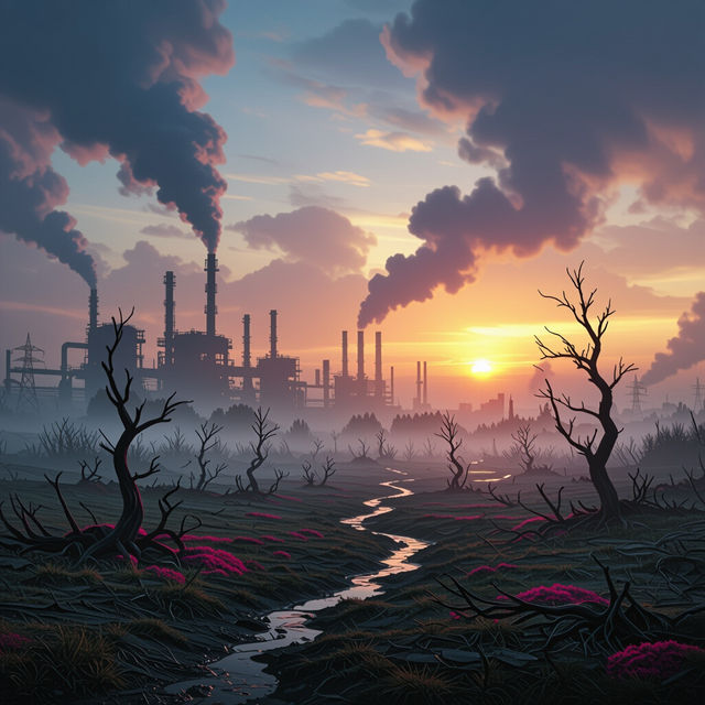 Pollution Art gallery