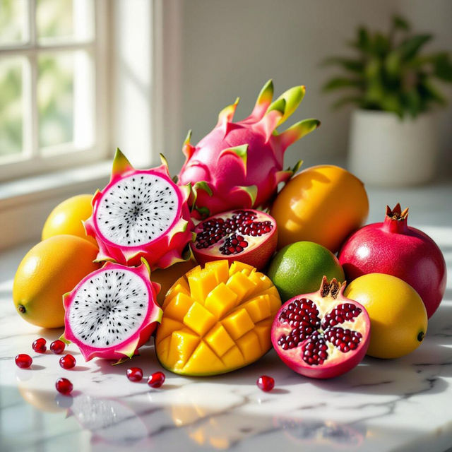 Fruit Wall Art - Vibrant AI Creations gallery