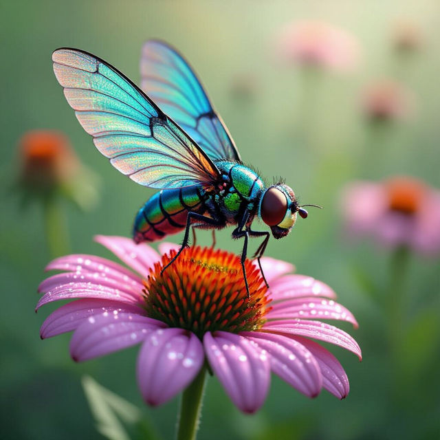 Picture Winged Fly Art gallery