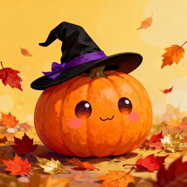 Cute Pumpkin Drawings - Made With AI gallery