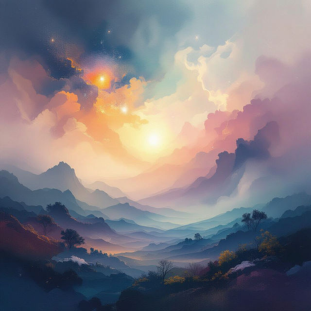 Poetry Art - Created with AI gallery