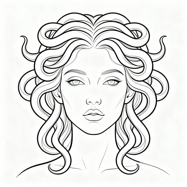 Easy Medusa Drawings gallery