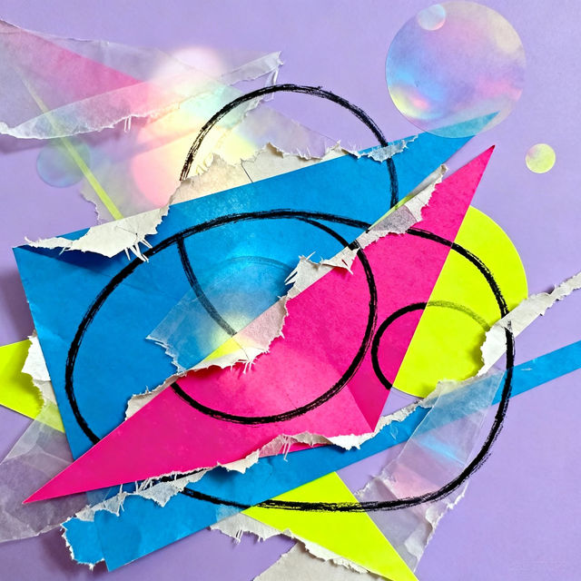 Collage Drawing Art gallery