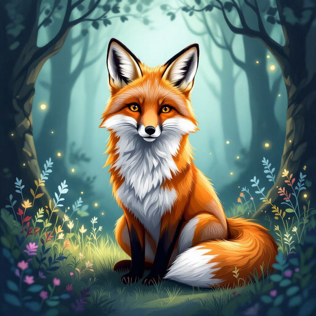 Drawing Fox Art gallery